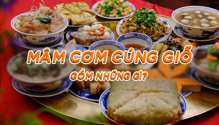 Món ăn thường dùng trong đám giỗ