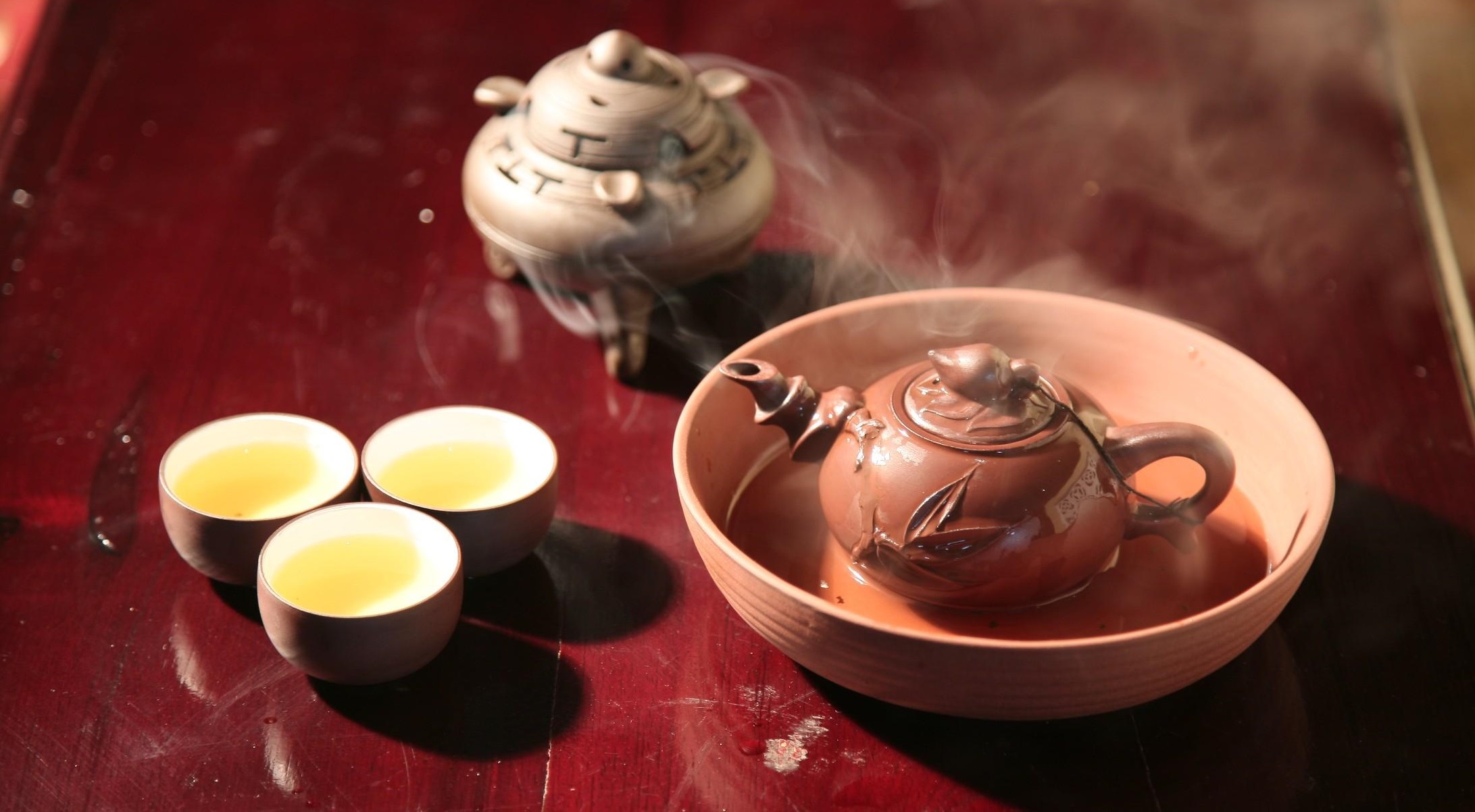 Văn hoá uống trà có nguồn gốc từ đất nước tỷ dân Trung Hoa Đại lục